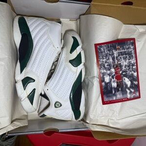 Jordan 14 Retro Forest 2005 Size 5.5 GS /7 Women’s